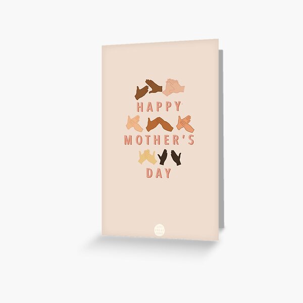 Auslan Happy Mother's Day Greeting Card
