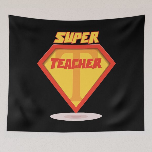 Item preview, Super teacher - Funny School teacher tees. designed and sold by PrintPress.