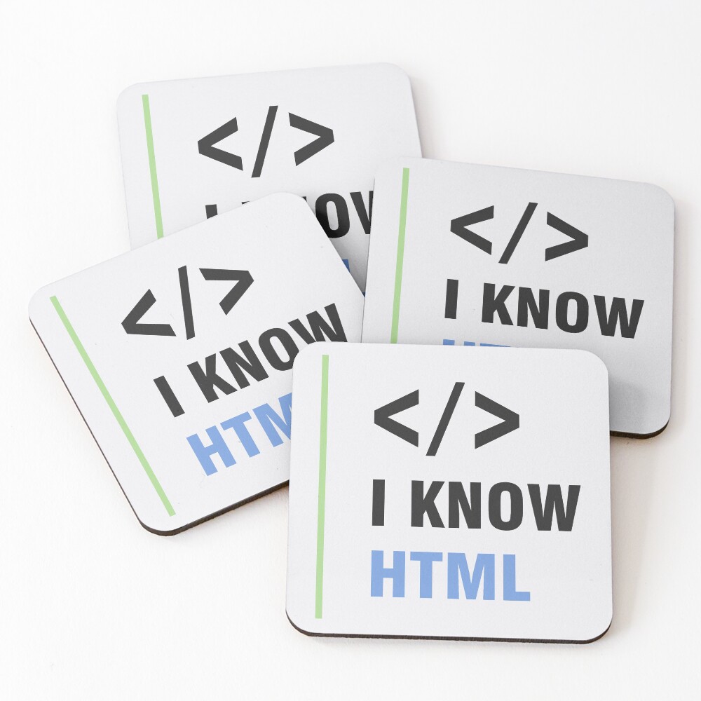 Item preview, Coasters (Set of 4) designed and sold by Devshirt.