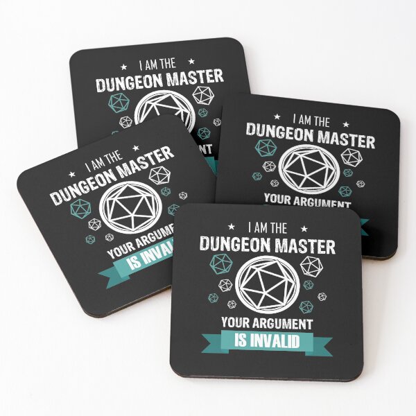 Item preview, Dungeon Master - Your argument is invalid designed and sold by montasy.