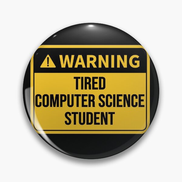 Item preview, Funny Computer Science Student Gift Idea: Tired Computer Science Student designed and sold by Pengo Shirt.