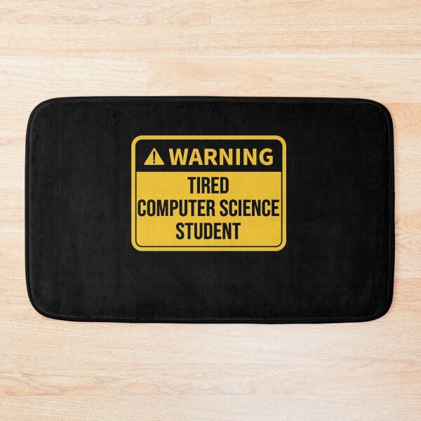 Item preview, Funny Computer Science Student Gift Idea: Tired Computer Science Student designed and sold by Pengo Shirt.