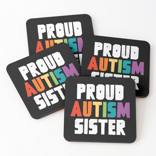 Item preview, Proud Autism Sister Autism Awareness Matching Family designed and sold by MariosNydras.