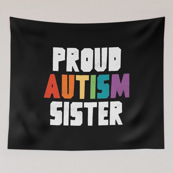 Item preview, Proud Autism Sister Autism Awareness Matching Family designed and sold by MariosNydras.
