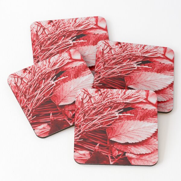 Item preview, Red Leaf Tree Pattern Picture Melbourne Australia Art designed and sold by MelbourneGarden.