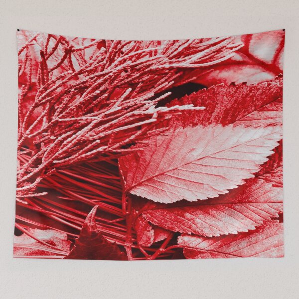 Item preview, Red Leaf Tree Pattern Picture Melbourne Australia Art designed and sold by MelbourneGarden.