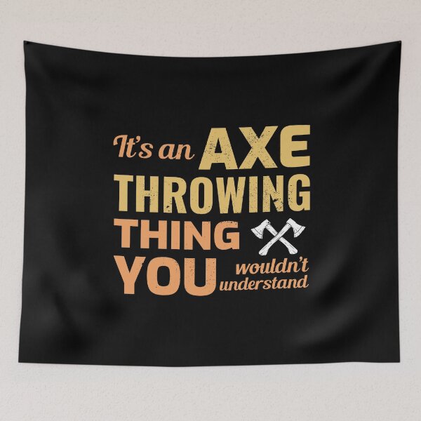 Item preview, Axe Throwing Thrower Hatchet Lumberjack Funny designed and sold by CuteDesigns1.