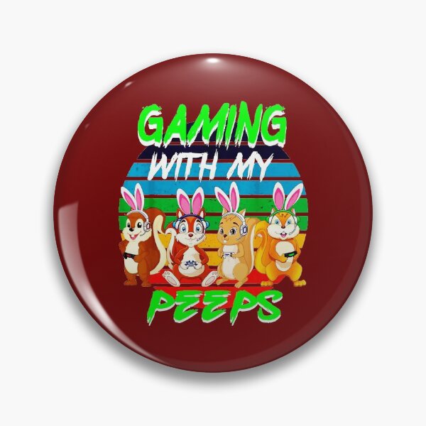 Item preview, gaming with peeps designed and sold by junebrown0.