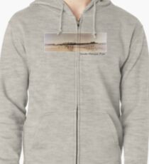 Santa Monica Pier Zipped Hoodie