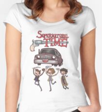 Supernatural Time (2015) Women's Fitted Scoop T-Shirt