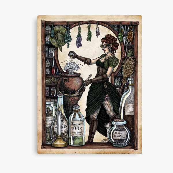 Item preview, Ezlynn the Industrial Witch by Bobbie Berendson W designed and sold by Metallic Visions.