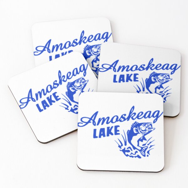 Item preview, Amoskeag Lake,amoskeag lake blue,amoskeag lake fishing  designed and sold by Yorino.