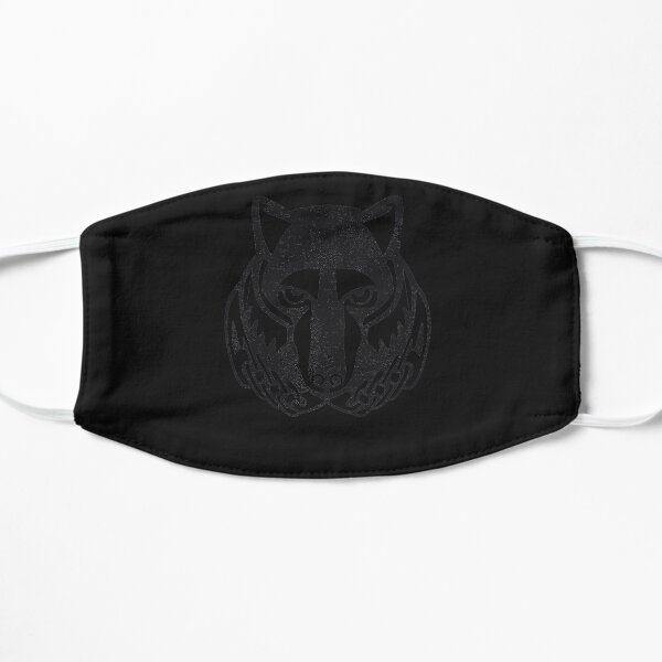 Solitude Logo · Distressed Classic T-Shirt Flat Mask