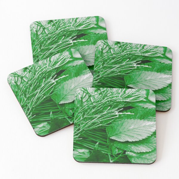 Item preview, Green Leaf Tree Pattern Picture Melbourne Australia Art designed and sold by MelbourneGarden.