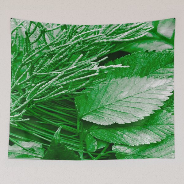 Item preview, Green Leaf Tree Pattern Picture Melbourne Australia Art designed and sold by MelbourneGarden.
