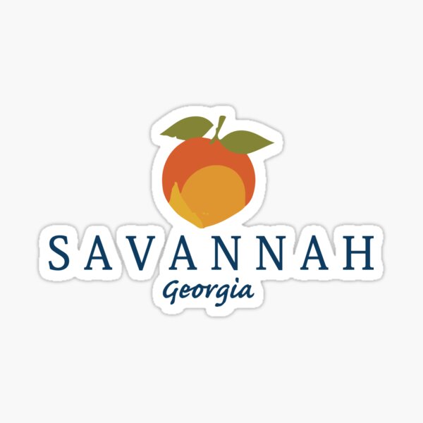 Savannah -Georgia. Sticker