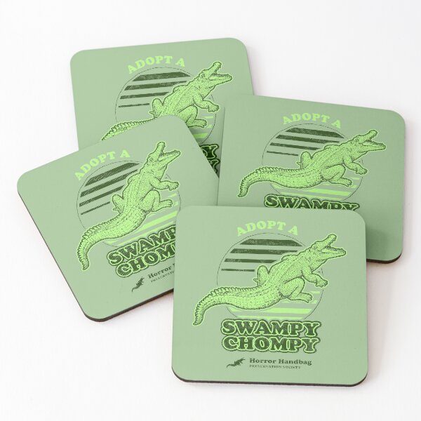 Item preview, Adopt A Swampy Chompy - Horror Handbag Preservation Society designed and sold by Yipptee Shirts.