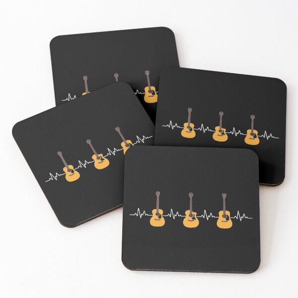 Item preview, Heartbeat Natural Acoustic Guitars designed and sold by nightsworthy.