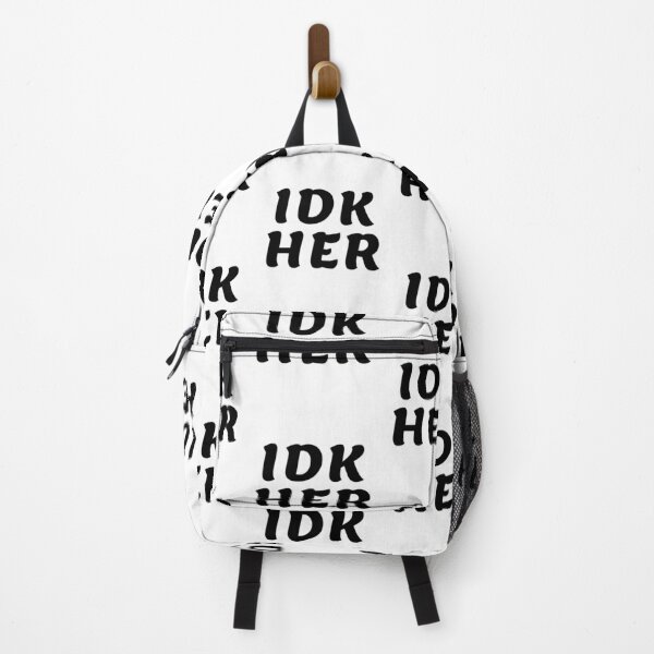 Item preview, IDK HER white version designed and sold by DOKU_TEAM SHIRT.