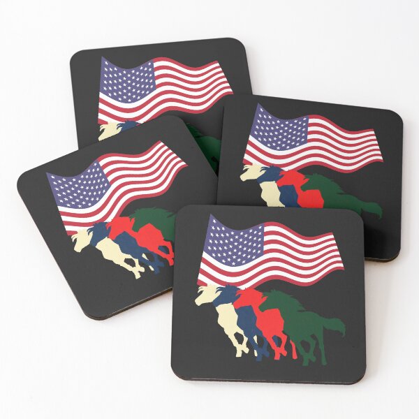 Item preview, FOUR HORSES, FOUR HORSES OF THE APOCALYPSE  designed and sold by R B Chrystal.