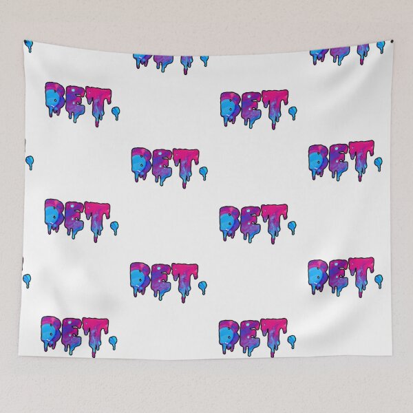 Item preview, Bet blue and pink black outline designed and sold by Captain-Jackson.