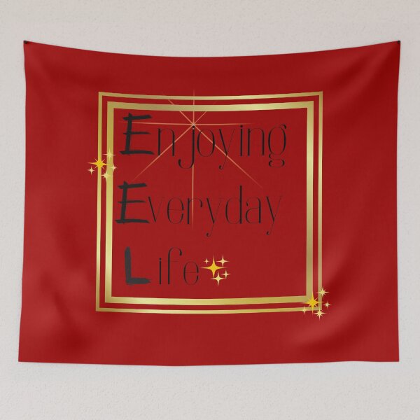 Item preview, Enjoying Everyday Life designed and sold by JohnSit.