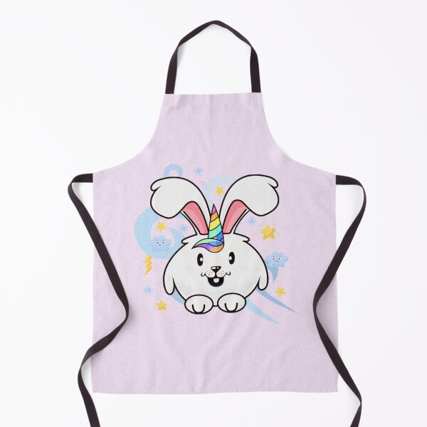Item preview, Bunnycorn, Bunny Unicorn with cute clouds and stars pink designed and sold by Space Art.