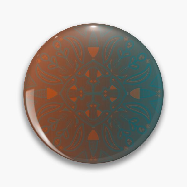 Item preview, Earthy Mandala  designed and sold by redstitchlab.