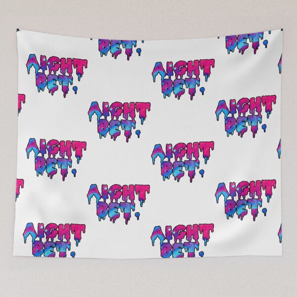 Item preview, Aight bet blue and pink black outline designed and sold by Captain-Jackson.