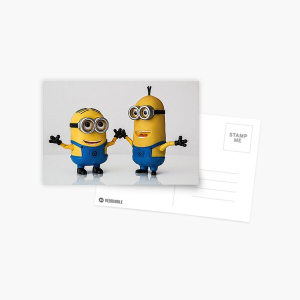 Cartes Postales Sur Le Theme Minions Redbubble