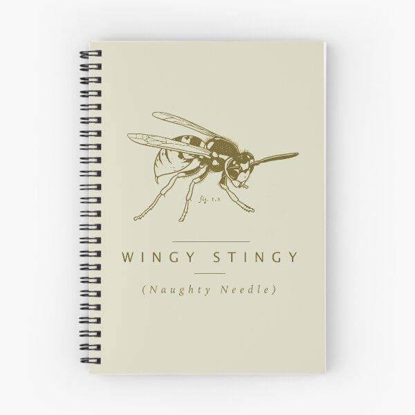Item preview, Wasp - AKA Wingy Stingy (Naughty Needle) designed and sold by Yipptee Shirts.