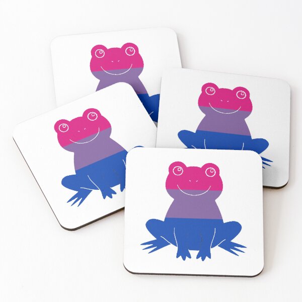 Item preview, bisexual frog designed and sold by indiecases.