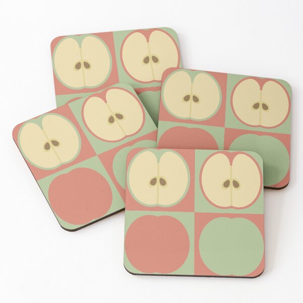 Item preview, Red and Green Apple Pattern designed and sold by Funful.