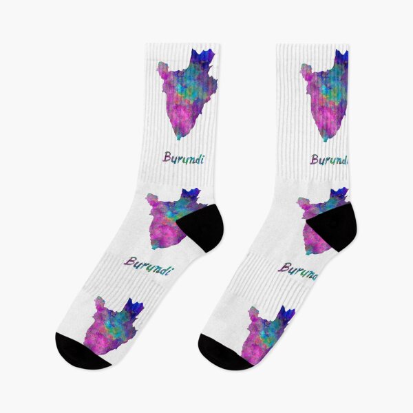 Item preview, Burundi in watercolor designed and sold by paulrommer.