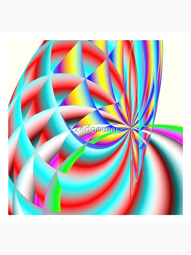 Scalar Rainbow Blossom by zedpower
