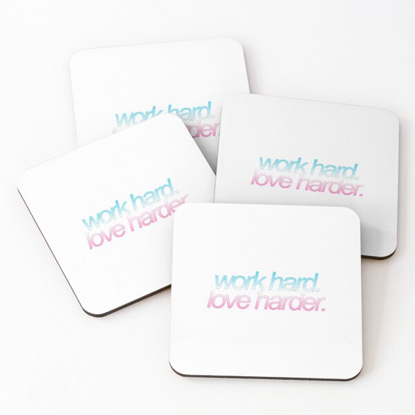 Item preview, trans work hard love harder designed and sold by indiecases.