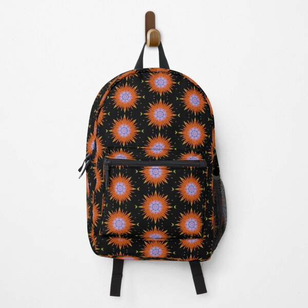 Item preview, Abstract Star Flower Kaleidoscope Orange designed and sold by AraljanFusion.