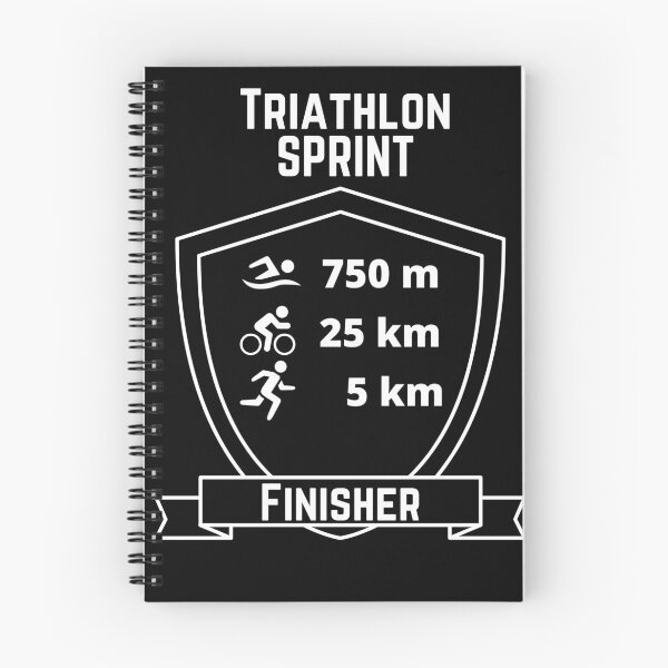 Item preview, Triathlon Sprint Finisher Icon Design designed and sold by shopbikeshirt.