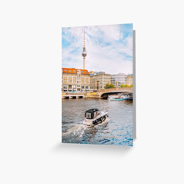 Artikel-Vorschau von Postkarten aus Berlin # 14 (Spree-Bootsfahrt), designt und verkauft von Phototrotter Life.