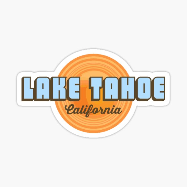 Lake Tahoe. Sticker