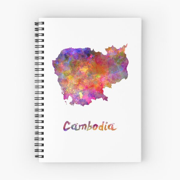 Item preview, Cambodia in watercolor designed and sold by paulrommer.