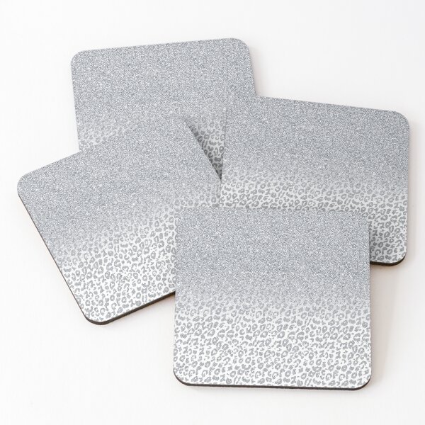Item preview, Leopard Print Silver Glitter Ombre Design designed and sold by InovArtS.