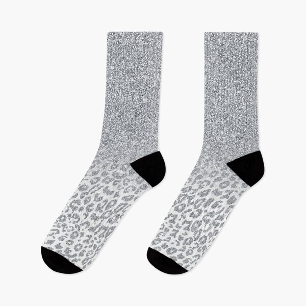 Item preview, Leopard Print Silver Glitter Ombre Design designed and sold by InovArtS.