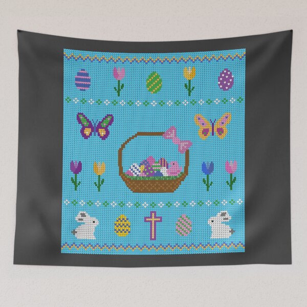 Item preview, Easter Spring Knit designed and sold by cupcakecandice.
