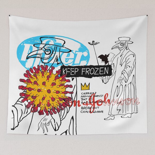 Item preview, 500 Days - of the Pandemic - #1 designed and sold by Hell-Prints.