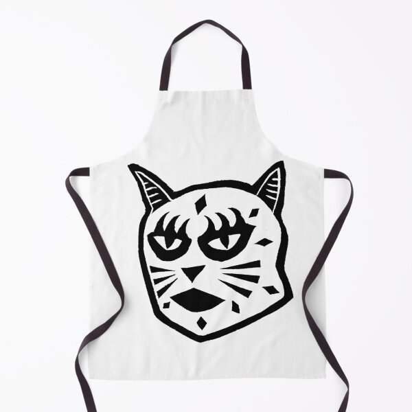 Item preview, Gato Libre - B&W - Linocut Print designed and sold by PixelPalmer.