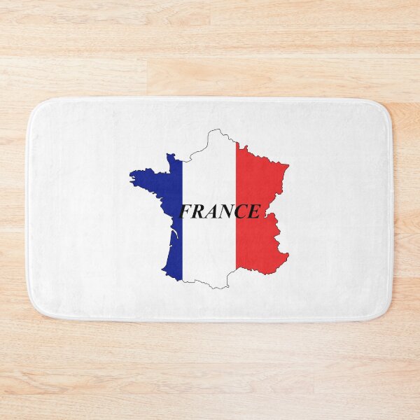 Item preview, France Flag Map with Inscribed Name designed and sold by ctad.