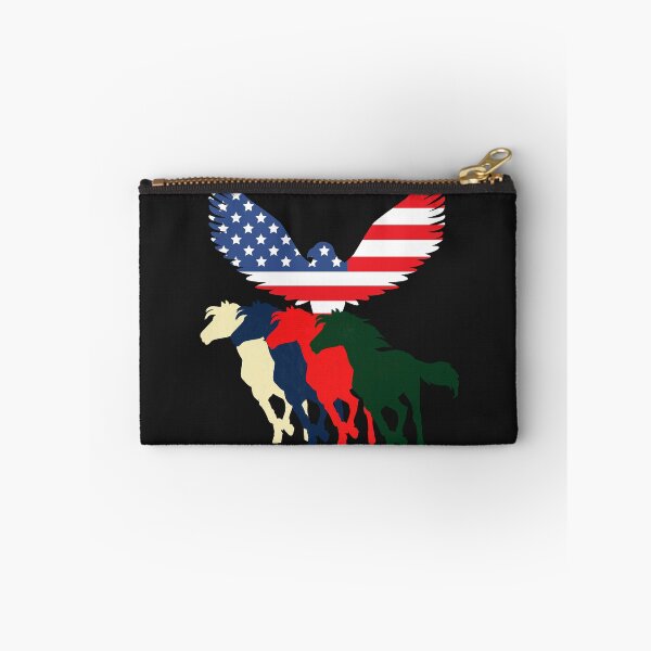 Item preview, FOUR HORSES, FOUR HORSES OF THE APOCALYPSE, AMERICAN EAGLE designed and sold by R B Chrystal.
