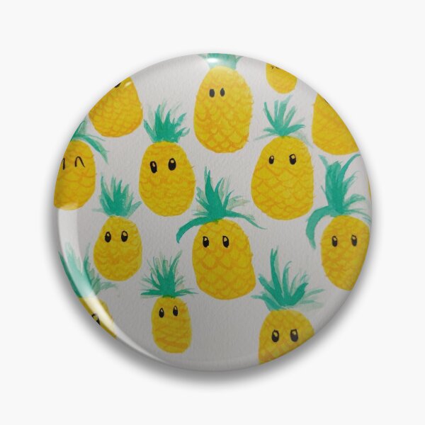 Just a Bunch of Pineapples Pin