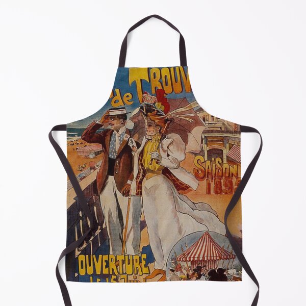Item preview, Vintage Travel Poster France Trouville Normandy Vintage france Travel Art designed and sold by cutesy.